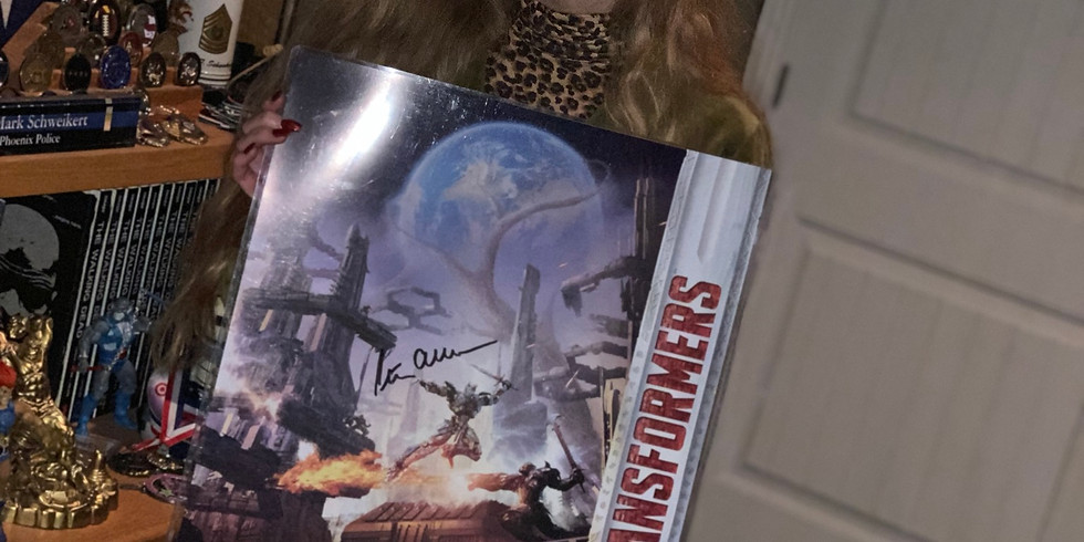 Transformers Signed Poster