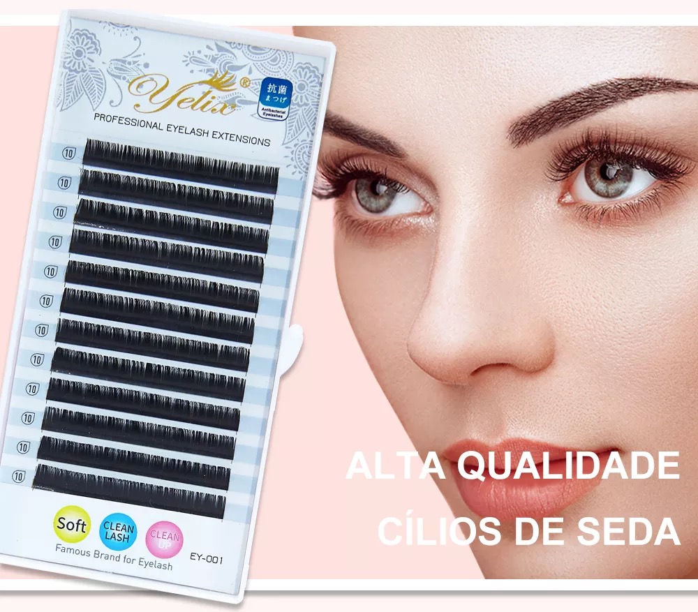 Yelix lashes for Russian volume