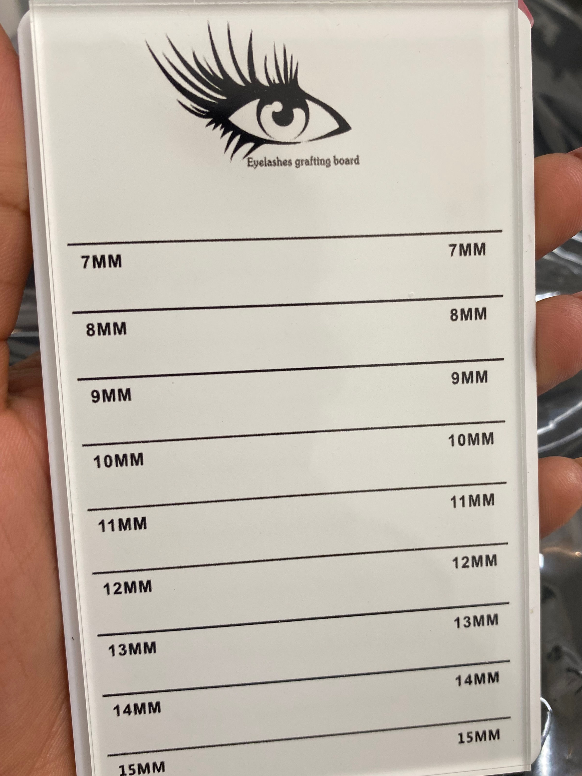 Transparent Acrylic Lash Pallet