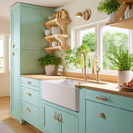 Kitchen sink and faucet for residential kitchen plumbing services