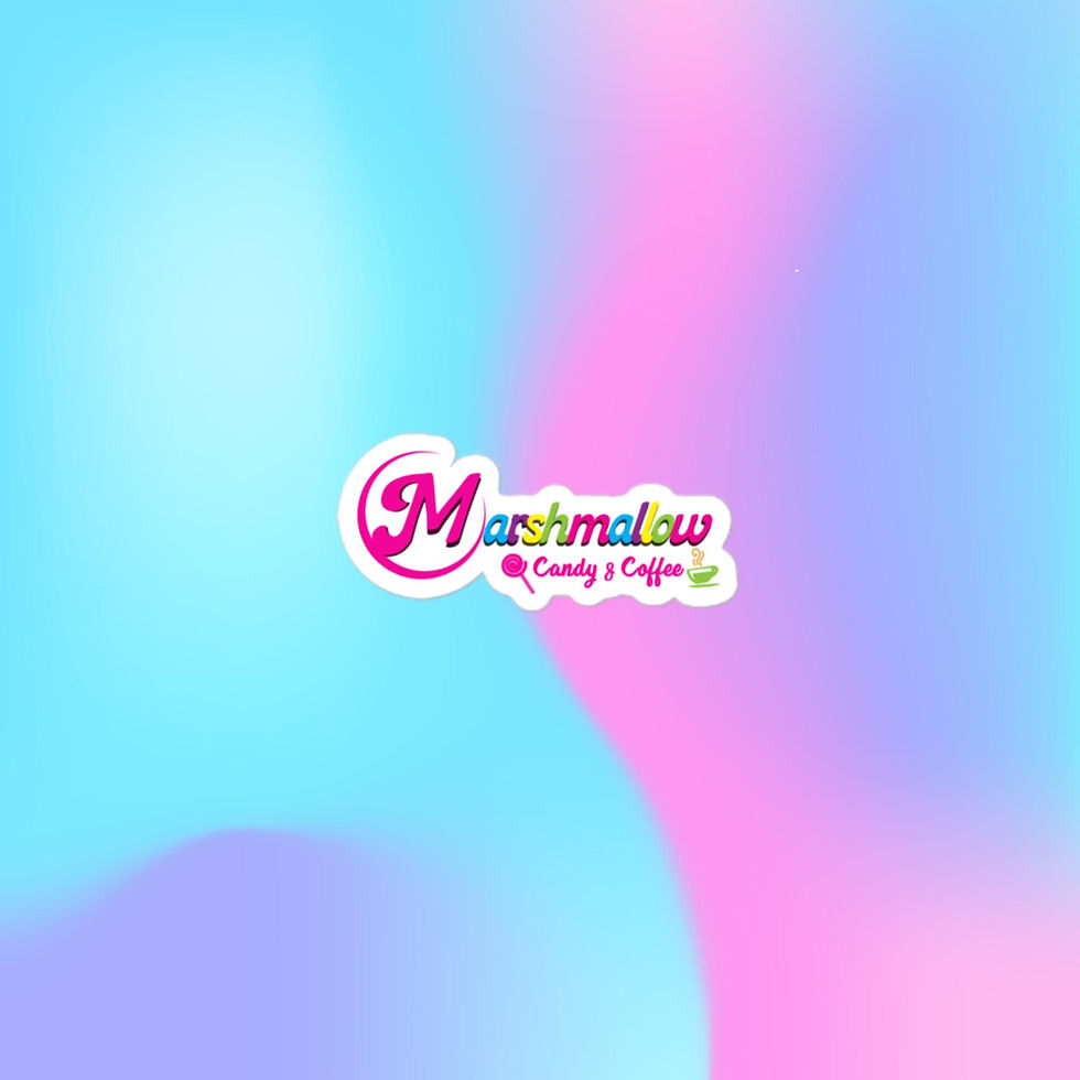 Thumbnail: Marshmallow Candy & Coffee | cute Bubble Tea Vinyl Sticker