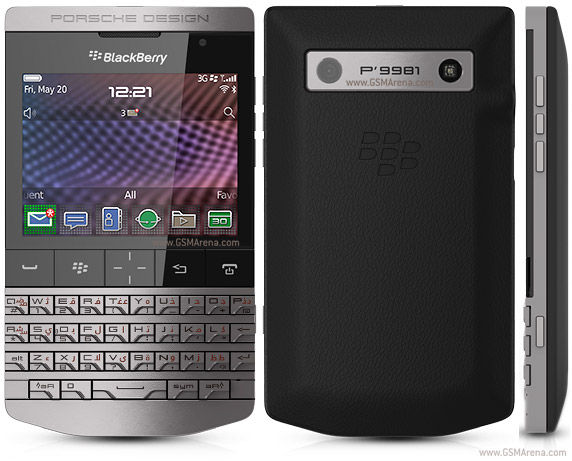 BOXED SEALED Blackberry P'9981 Porsche Design 2011 - UNLOCKED