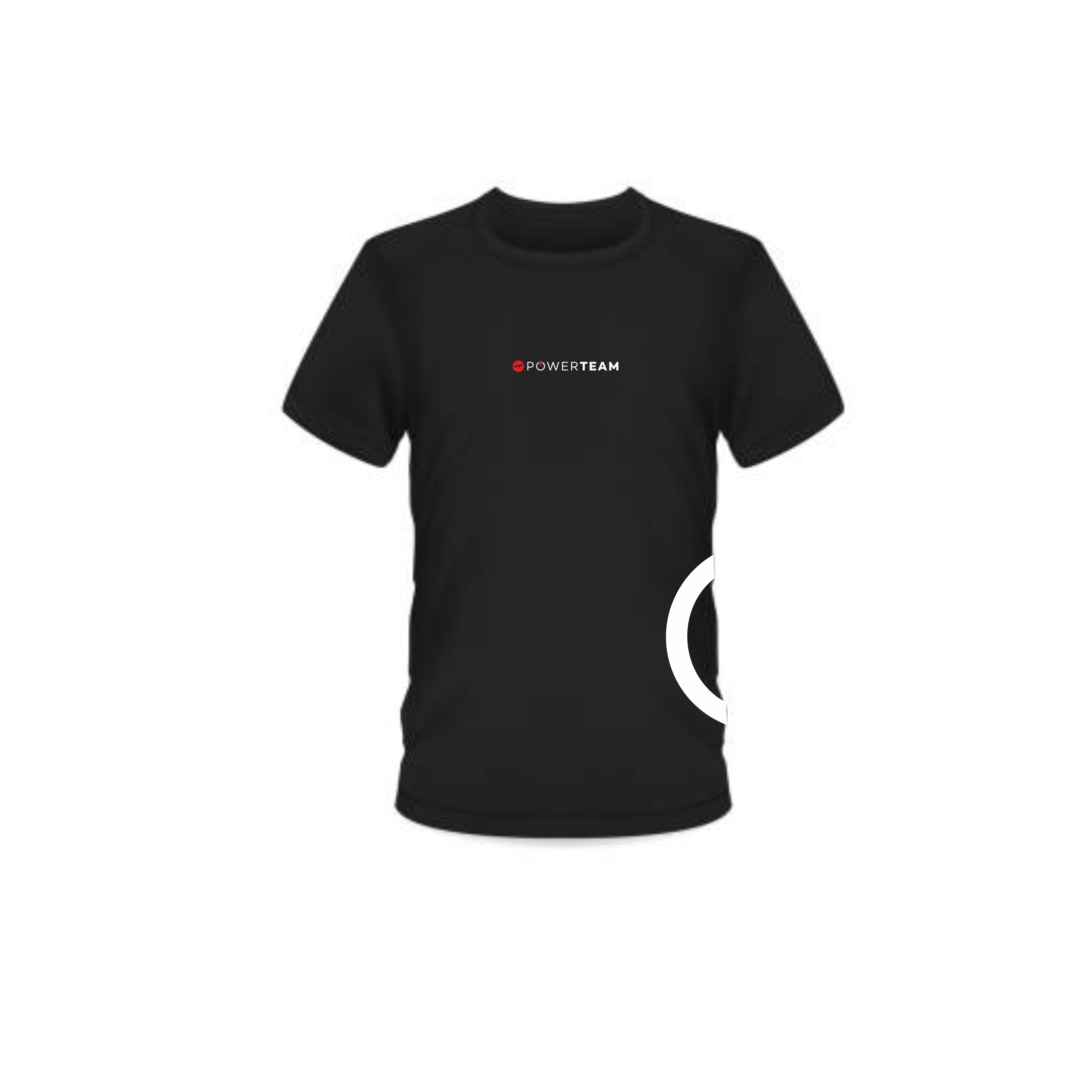 CAMISETA NEGRA POWERTEAM
