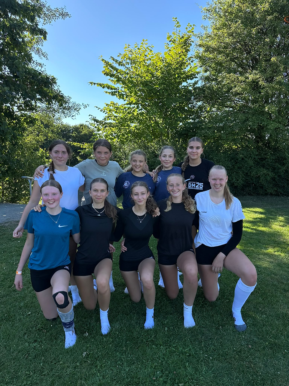 Jugendtrainingslager in Dänemark
