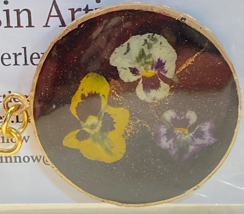 Thumbnail: Pretty Little Minnow Resin Keychains