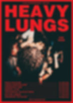 Heavy Lungs Tour Poster