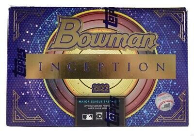 2022 Bowman's Inception Baseball Hobby Box