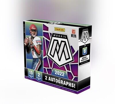 2022 Panini Mosaic Draft Picks Collegiate Football Hobby Box
