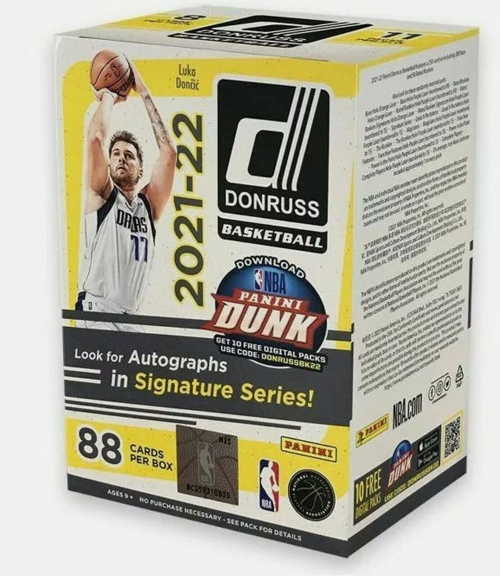 2021-22 Donruss Basketball Blaster