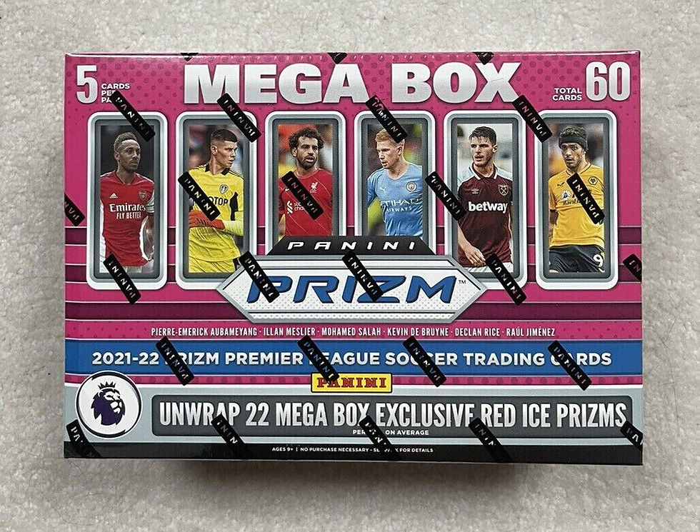 21-22 Prizm Premier League Soccer Mega