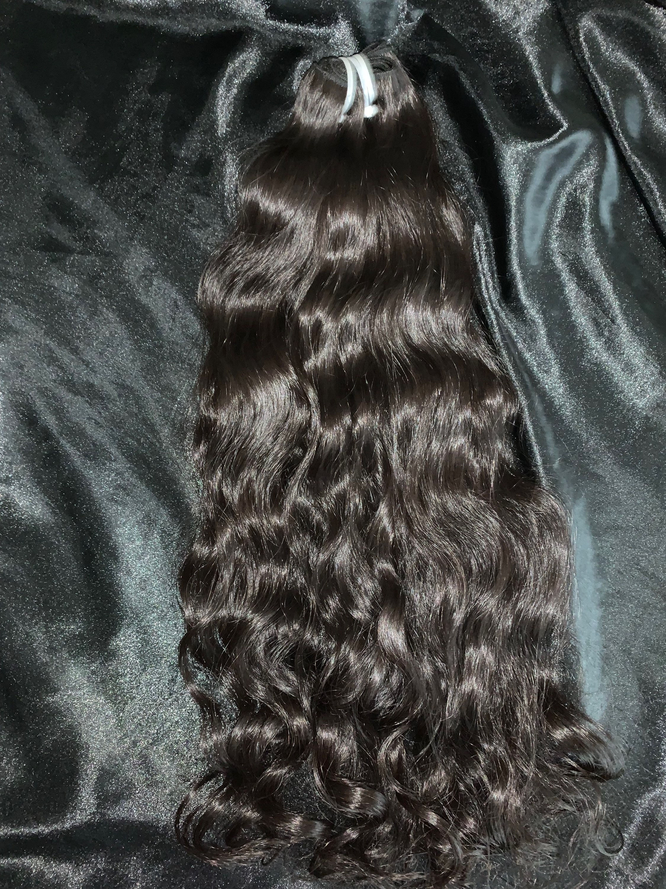 22 inch raw Indian hair