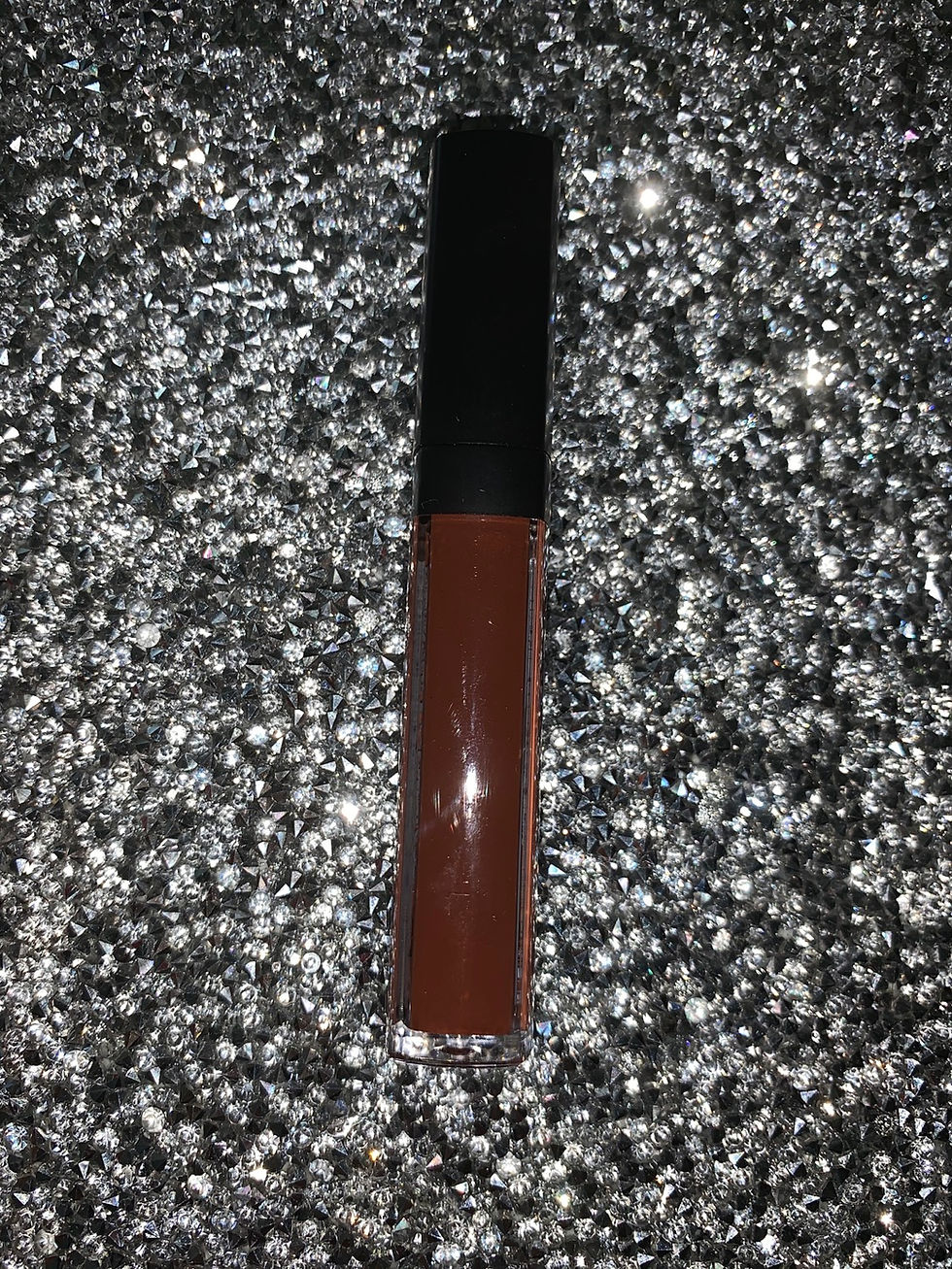 Teddy Bear liquid matte lipstick (milk chocolate brown)