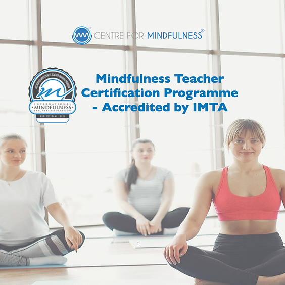 Mindfulness Teacher Training Program - September 2021 Intake