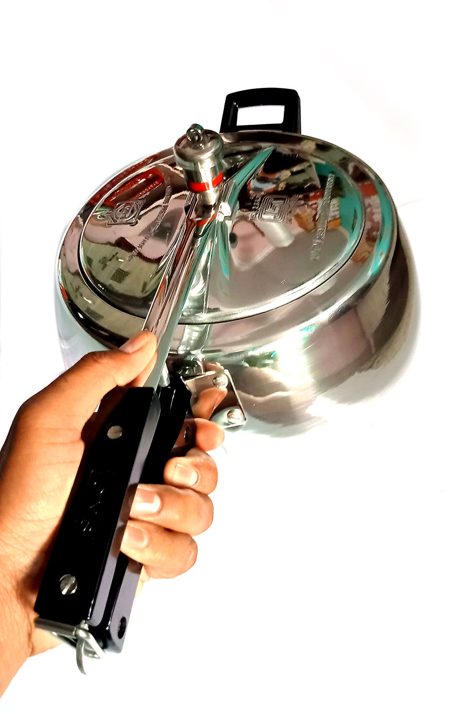 Thumbnail: Steelbird Heavy waited 5 Liter Pressure Cooker for Home and kitchen