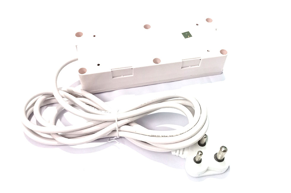 Thumbnail: Double Combined Junction Box and Indicator 6 Ampere Socket 6 Ampere Switch
