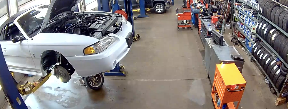 Double Decker Auto Repair Shop