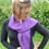 Thumbnail: Purple and Violet Striped Scarf