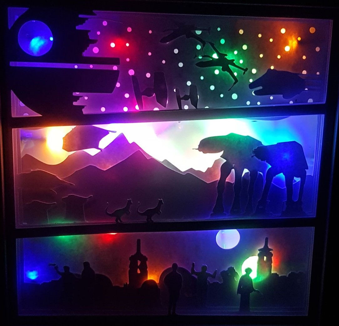 Star Fighting 4 Shadow Box