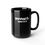 Thumbnail: Preach Black Ceramic Mug (11oz, 15oz)