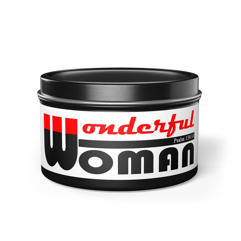 Thumbnail: Wonderful Woman Tin Candles (4oz, 8oz)
