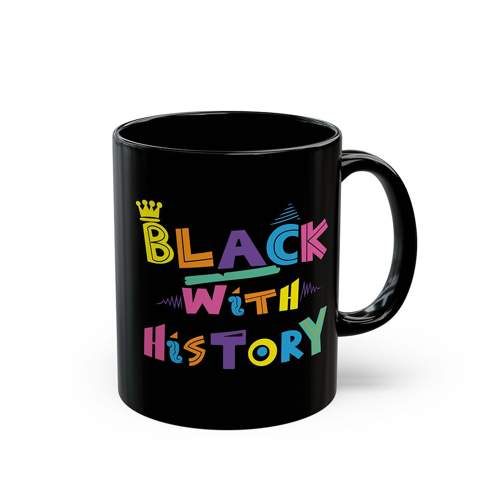 Thumbnail: Black With History  Mug (11oz, 15oz)