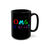Thumbnail: OMG Is Real Black Ceramic Mug (11oz, 15oz)