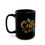 Thumbnail: Coffee Yum Black Ceramic Mug (11oz, 15oz)