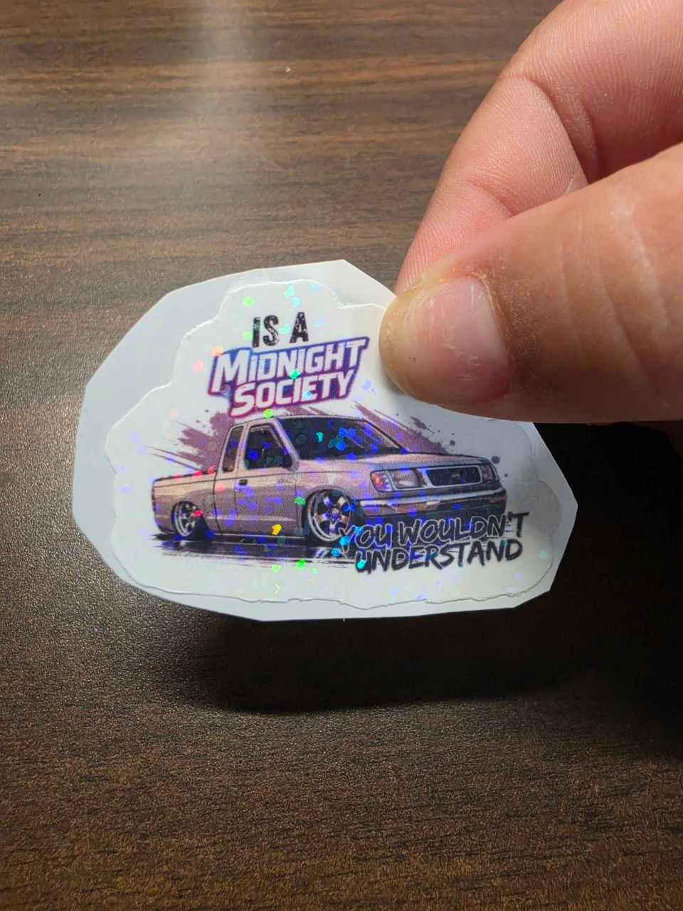 Thumbnail: Midnight Society “You Wouldn’t Understand” Sticker, Car Club Decal, Automotive