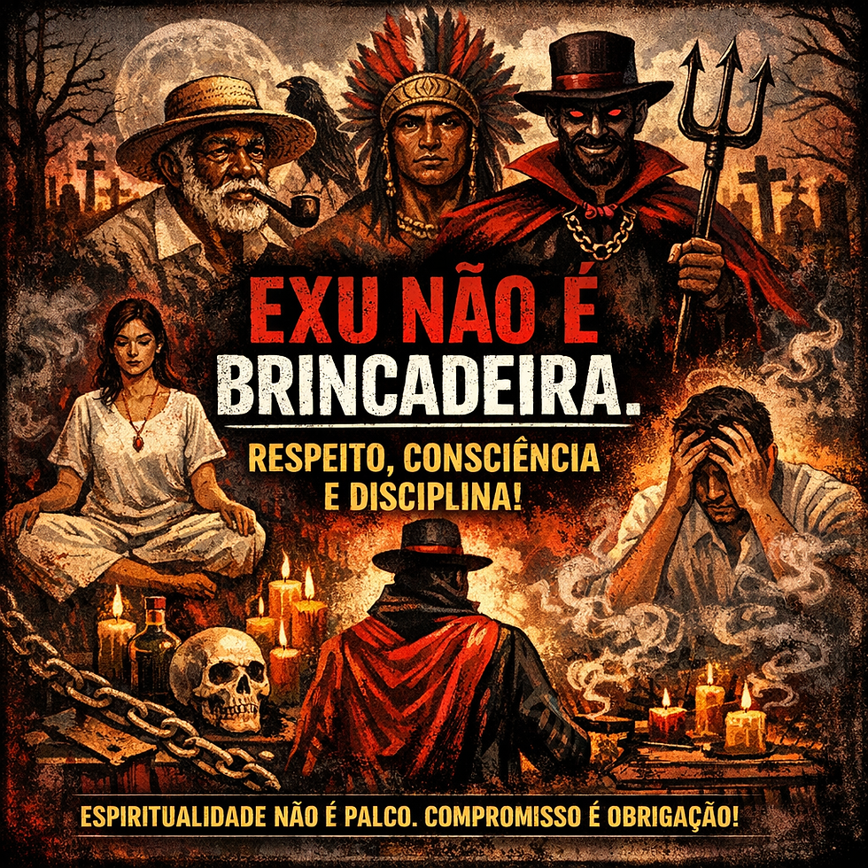 Gira de Exú Não É Espetáculo