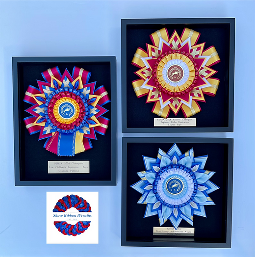 （正規品）Bibily. ROSETTE BORDER TOP decorated rosette 12” x12” | K&L Ribbon Wreaths