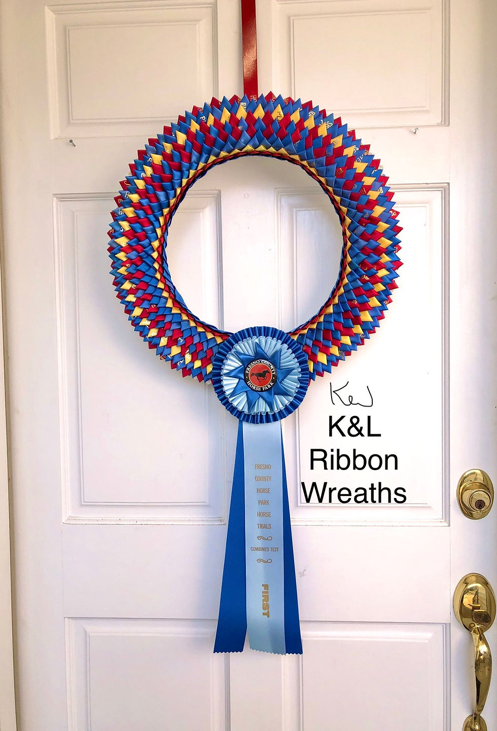 18” small petal | K&L Ribbon Wreaths