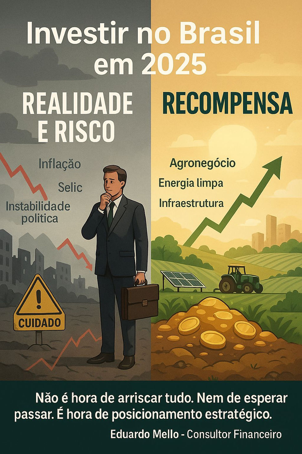 Investir no Brasil em 2025: Realidade, Risco e Recompensa