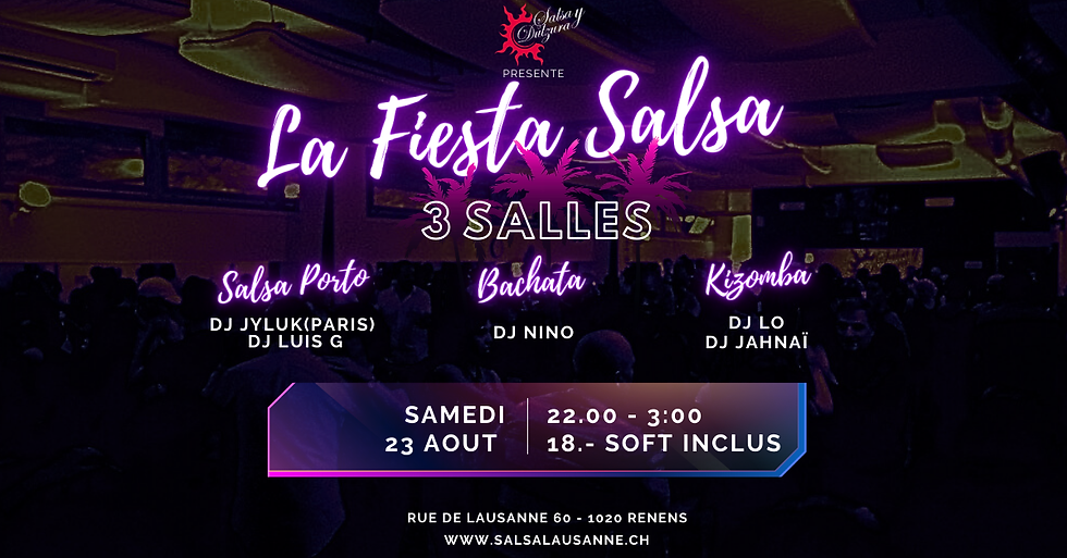 Salsa y Dulzura, 23.08.25