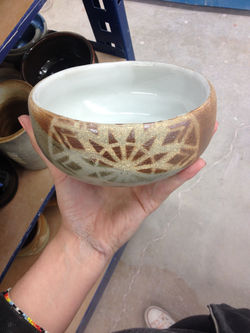 Airbrush Stencil Bowl