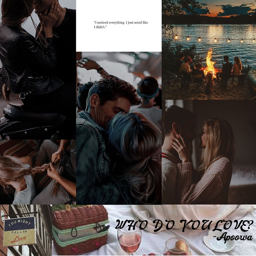 Aesthetic Of The Story: Who Do You Love