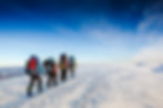 hiking in winter mountains. People traveling and sport concept.jpg