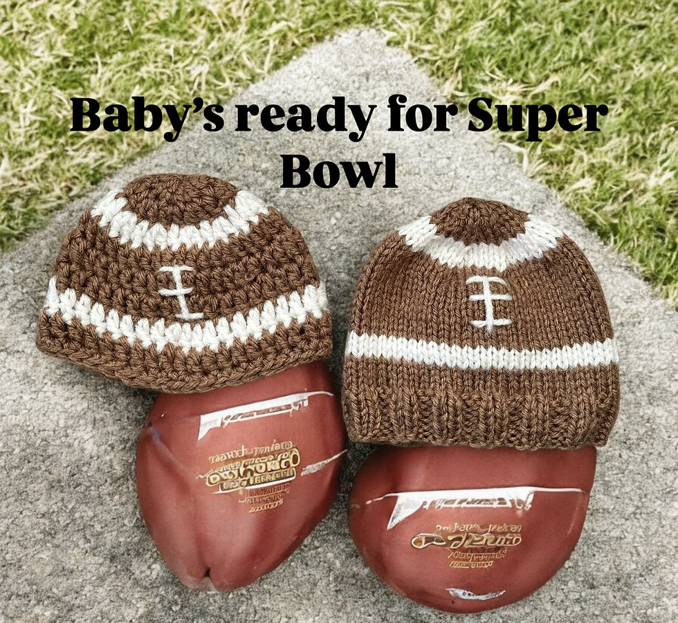 Seasonal hats - knit or crochet