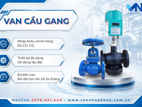Cách lựa chọn van cầu hơi gang phù hợp với hệ thống đường ống