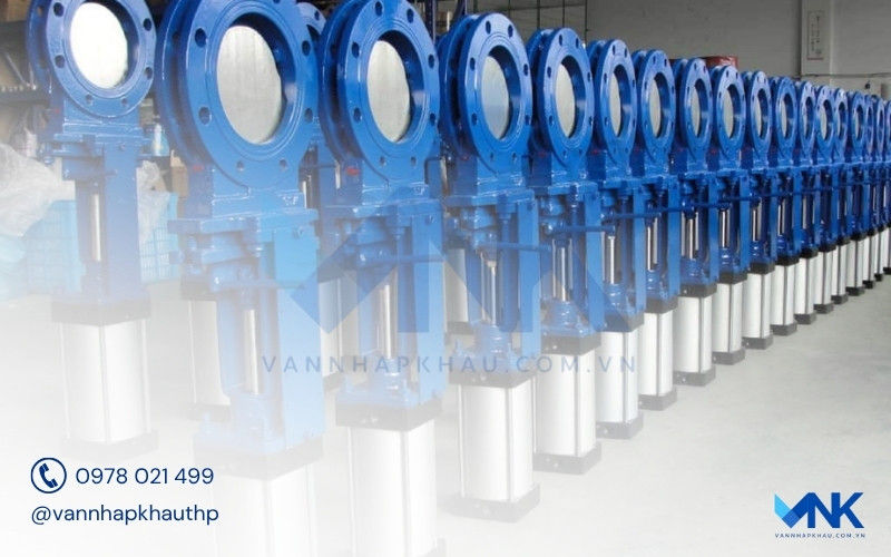 Top 5 loại van cổng điều khiển khí nén phổ biến hiện nay