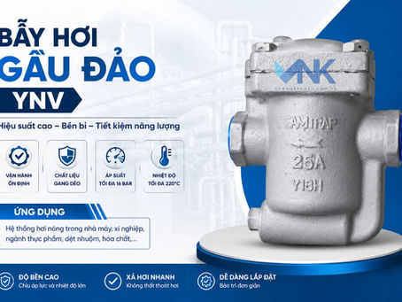 Cấu tạo bẫy hơi cốc phao YNV gồm những bộ phận nào?