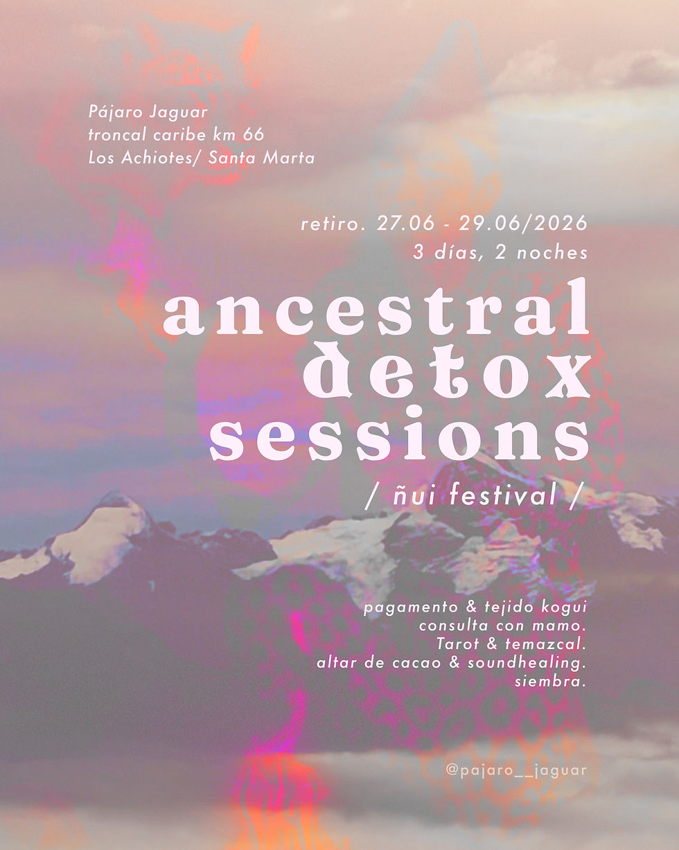 ANCESTRAL DETOX SESSIONS 27 al 29 de junio/26