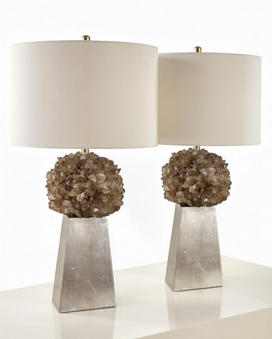 Carole Stupell Lamps (pair)
