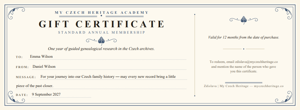 Gift Membership — Standard, One Year