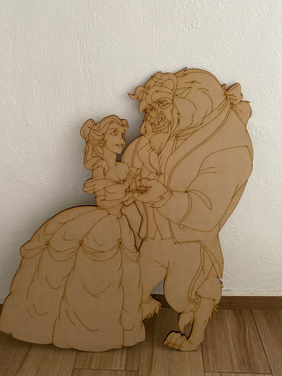 Figura Bella y Bestia