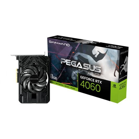 GAINWARD GEFORCE RTX 4060 PEGASUS / NVIDIA / GEFORCE RTX 4060 / 1830 MHZ / 8 GB
