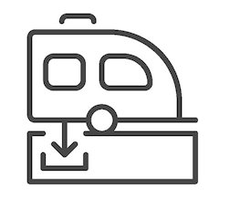 Dump Point symbol.