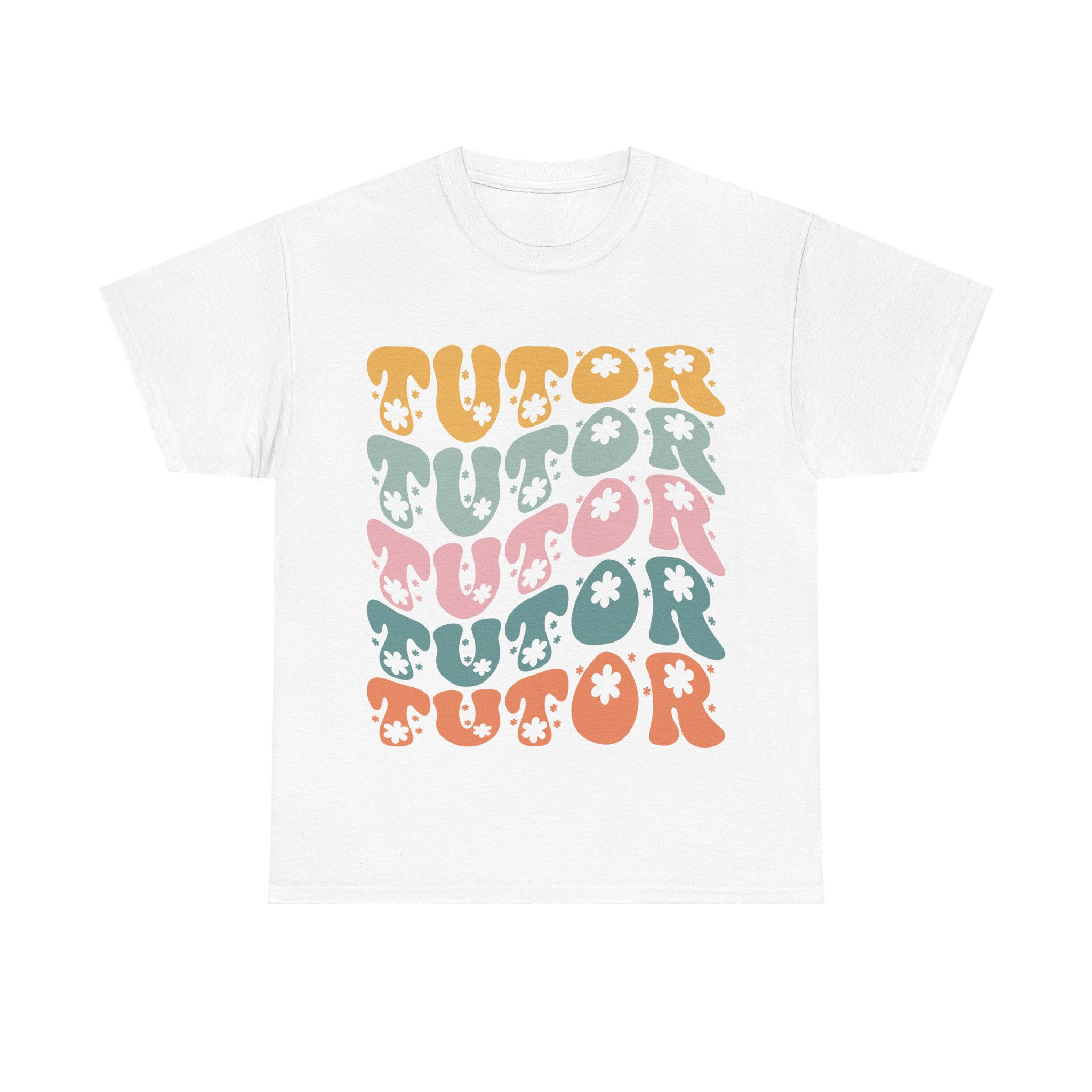 Playful Tutor Graphic Tee - Unisex Heavy Cotton T-Shirt for Educators