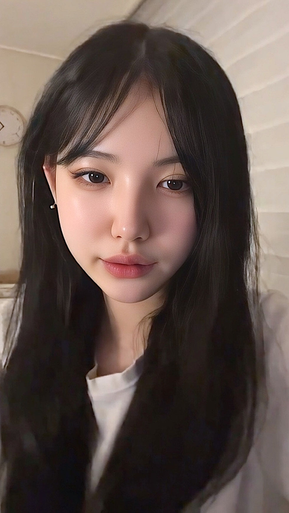 영상통화 중 크로스라인을 넘은 그녀