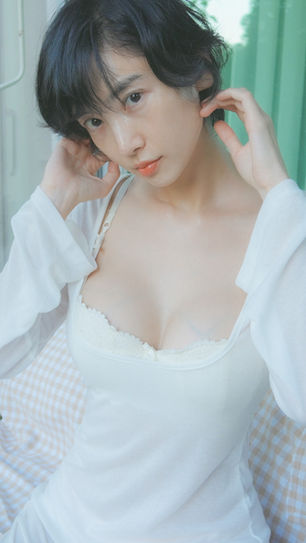 Leezy Patreon 정원 시스루 화이트 컷