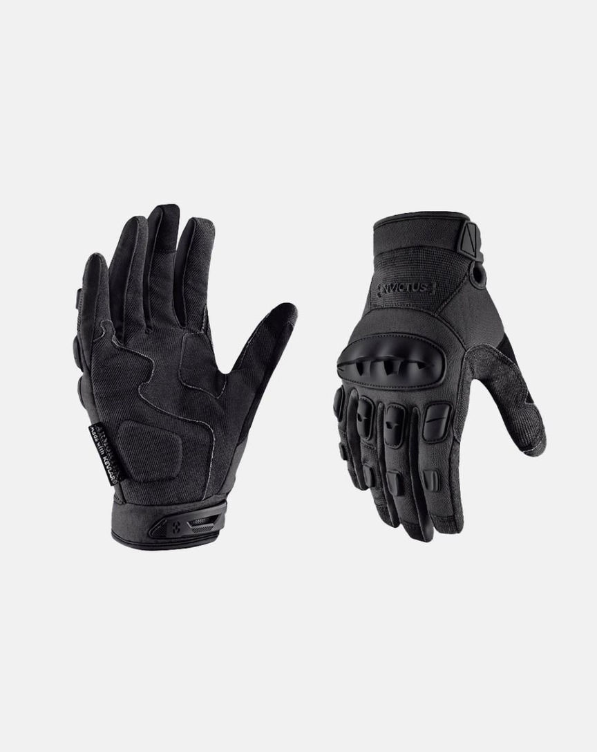 LUVA TÁTICA INVICTUS CRASHER POLICE PRETA